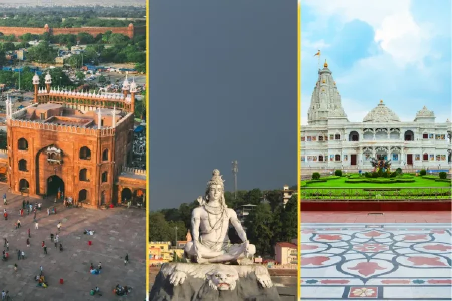 Delhi Haridwar Vrindavan Tour 5N/6D