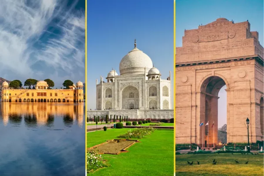 Golden Triangle Tour Jaipur to Delhi 6N/7D