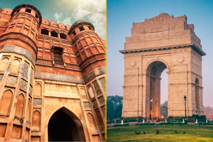 Agra to Delhi