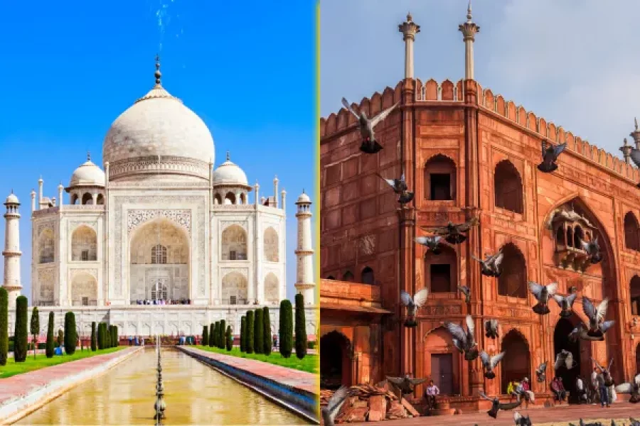 Agra to Delhi